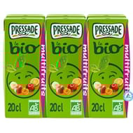 Pressade nectar bio multifruits 6x20cl
