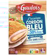 Le Gaulois 2 escalopes de cordon bleu -30% de matière grasse 200g