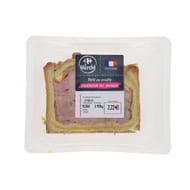 Pâté en croûte supérieur au jambon 140g carrefour le marché