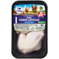 Carrefour cuisses de poulet blanc fermier d'auvergne label rouge
