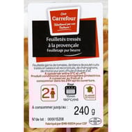 Tresse poulet à la provençale fe 120gx2