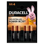 Duracell piles plus power boost AA X4