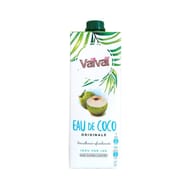 Vavai eau de coco 100% naturelle sans sucres ajoutés brique 1l