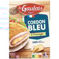 Le Gaulois cordon bleu de poulet aux 3 fromages 2x100g