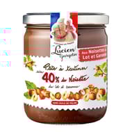 Lucien georgelin pate à tartiner 40% de noisette du lot et garonne 400g