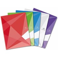 Carrefour cahier agrafe 240x320 48 pages 90 grammes seyes polypro