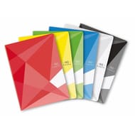 Carrefour cahier agrafe 240x320 140 pages 90 grammes seyes polypro coloris assortis