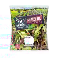 Carrefour Le Marché salade composée scarole frisée chicorée rouge iceberg 400g