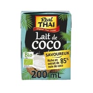 Real thai lait de coco bio 200ml