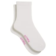 2 paires de socquettes sport effet mailles femme Olympia BLANC DD7 37\41