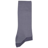 2 paires de mi chaussettes unies fil d' écosse homme Bleuforêt EX1 TEMPETE/ BLEU ARDOISE 43\46