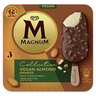 Magnum 3 bâtonnets vegan amande 3x90ml 216g