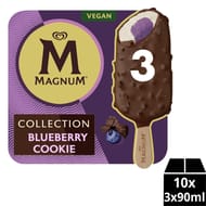 Magnum 3 bâtonnets vegan sorbet myrtille 3x90ml 210g