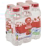 Carrefour classic' eau aromatisée fraise 6x50cl