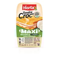 Herta croque monsieur maxi mozzarella csn x2 310g