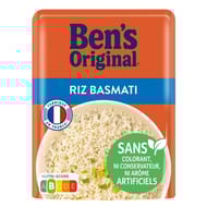 Ben's original riz micro ondable basmati 220g