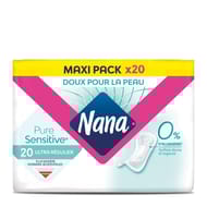 Nana pure sensitive ultra régulier maxi pack x20