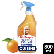 Mr. Propre pschittez, essuyez, termine spray degraissant et nettoyant 800ml
