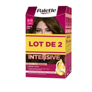 Palette coloration permanente 6-0 600 châtain clair lot de 2