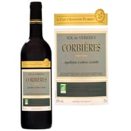 Bio carrefour sol de veredus corbières vin rouge 75cl 14%vol