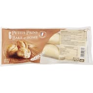 6 petits pains précuits 300g