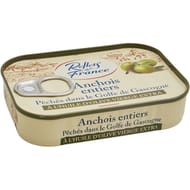 Reflets de France anchois entiers huile d'olive 80.5g net égoutté