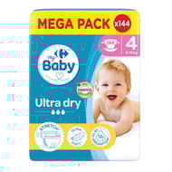 Carrefour baby couches taille 4 8-16 kg x144