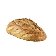 Pain aux olives tranché