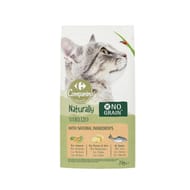 Carrefour companino croquettes pour chat stérilisé 2 kg