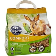 Carrefour companino litière végétale 5l - 2.75kg
