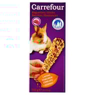 Carrefour baguettes aux fruits pour lapin 2x55g