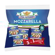 Casa Azzurra mozzarella de vache 3x125g + 1 offerte