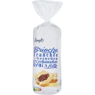 Simp brioche tranchée 500g