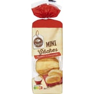 Carrefour original mini gâches pur beurre et crème fraîche x8 - 360g