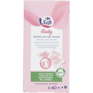 Carrefour soft bande de cire froide jambes x40