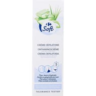 Carrefour soft crème dépilatoire peaux sensibles 200ml