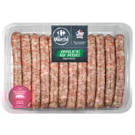 Chipolatas aux herbes x12 660g Carrefour le marché