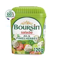 Boursin salade & apéritif ail et fines herbes 120 g
