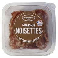 Saucisson sec noisettes bol 90g