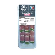 Brochette de porc x3 300g Carrefour le marché