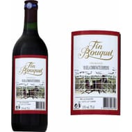 Fin bouquet vin rouge 75cl 11% vol