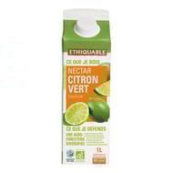 Scop ethiquable nectar citron vert équateur bio 1l