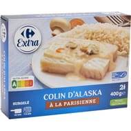 Carrefour colin d'alaska à la parisienne 400g