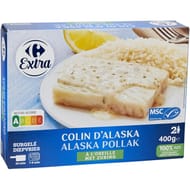 Carrefour extra colin alaska oseille 400g