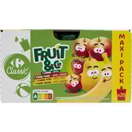 Carrefour classic' compote assortiment aux fruits x20 - 1800g