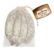 Lotx4 assortiment saucisson 145g le galibier sachet coton