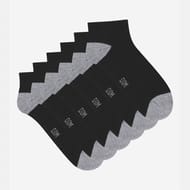 3 paires de socquettes sport femme DIM NOIR 37/41