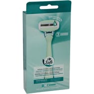 Carrefour soft rasoir système 3 lames peaux sensibles