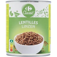 Carrefour classic' lentilles 530g