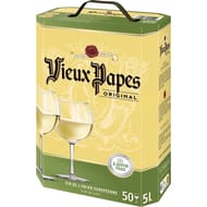 Vieux papes blanc vin de la communauté européenne bib 5l 11.5%vol